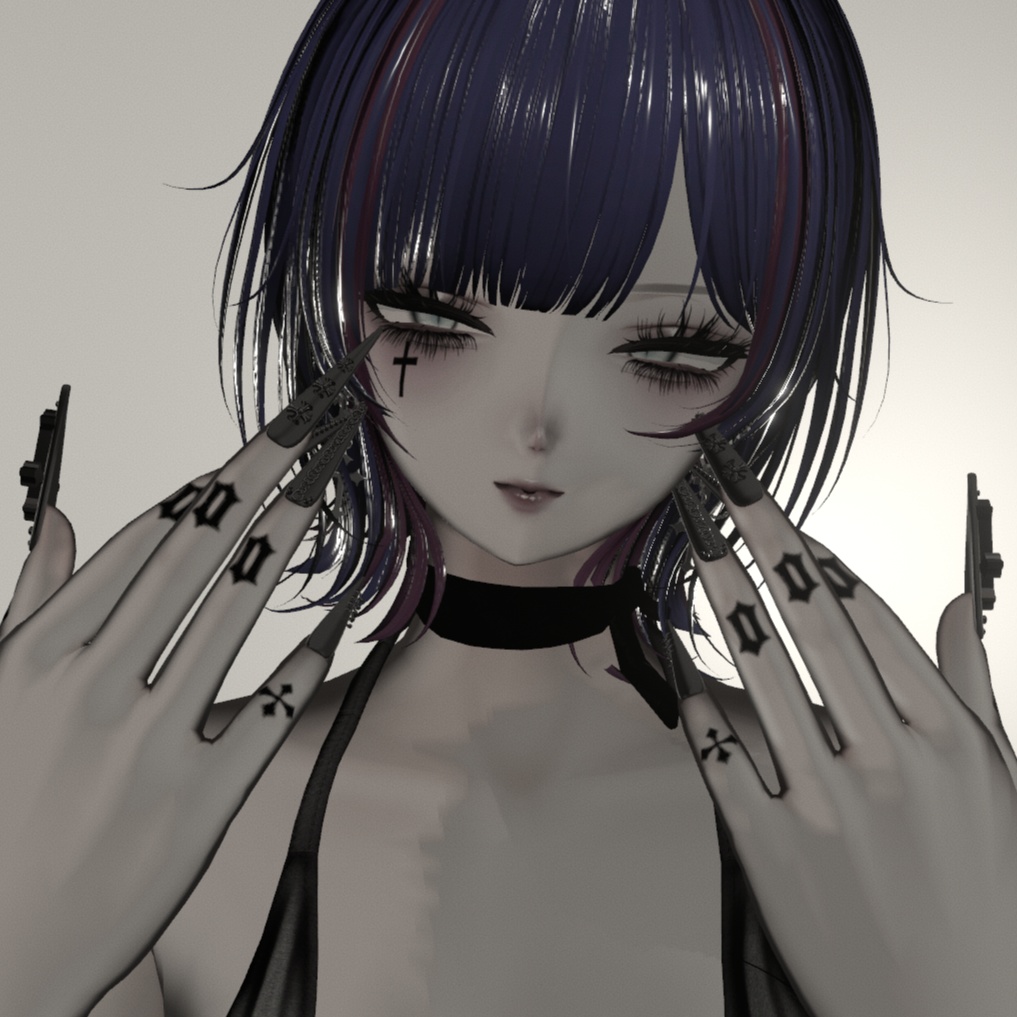 【森羅】000 Finger Tatto【水瀬】