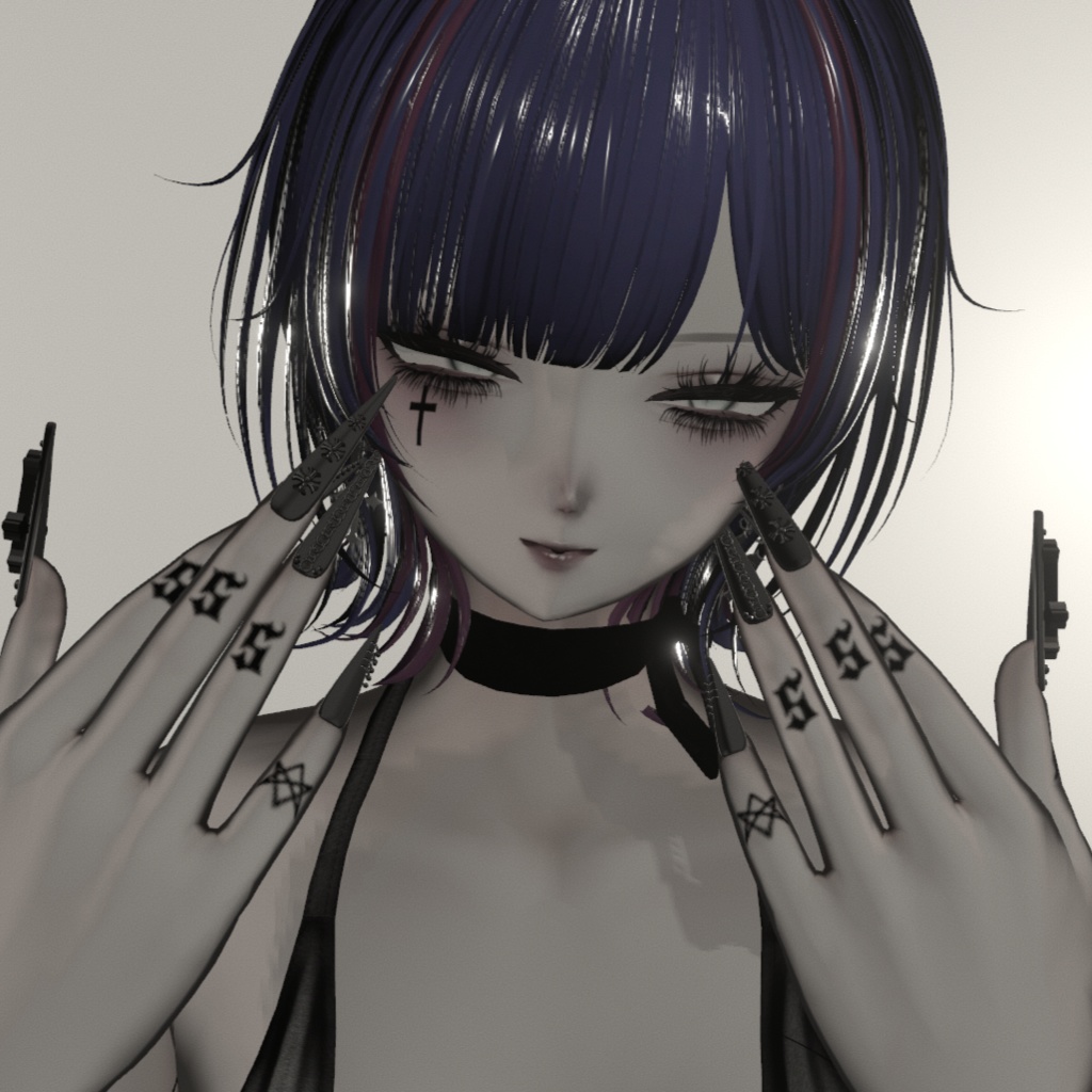 【森羅】555 Finger Tatto【水瀬】