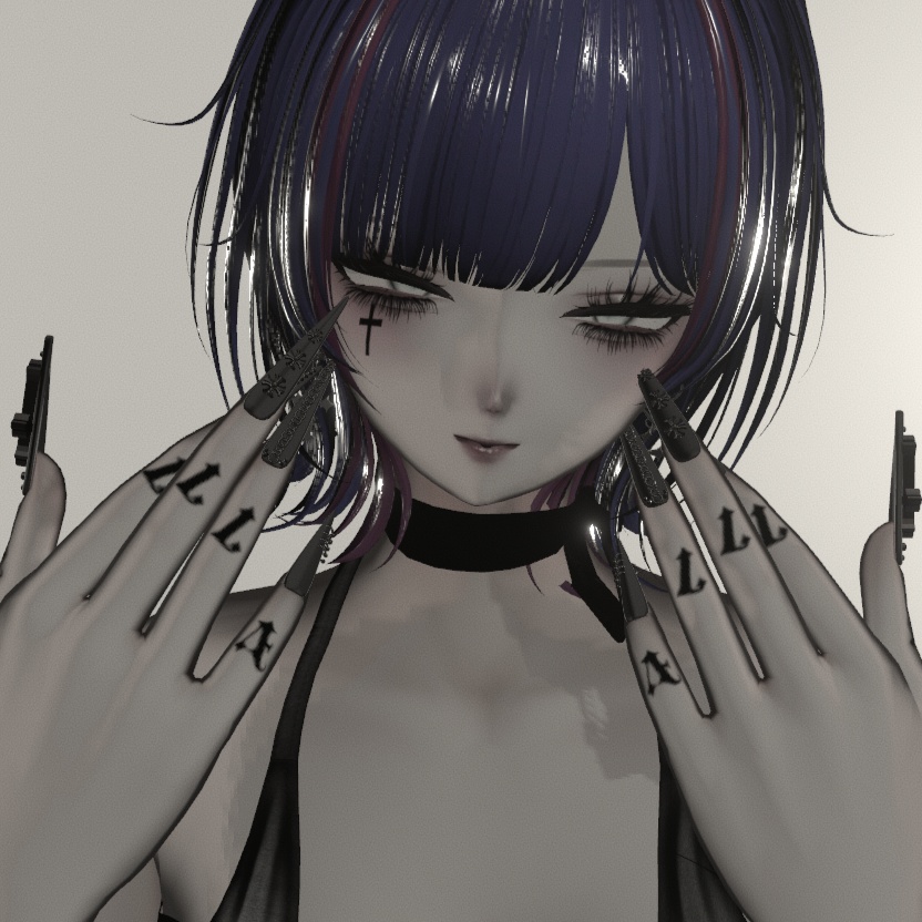 【森羅】777 Finger Tatto【水瀬】