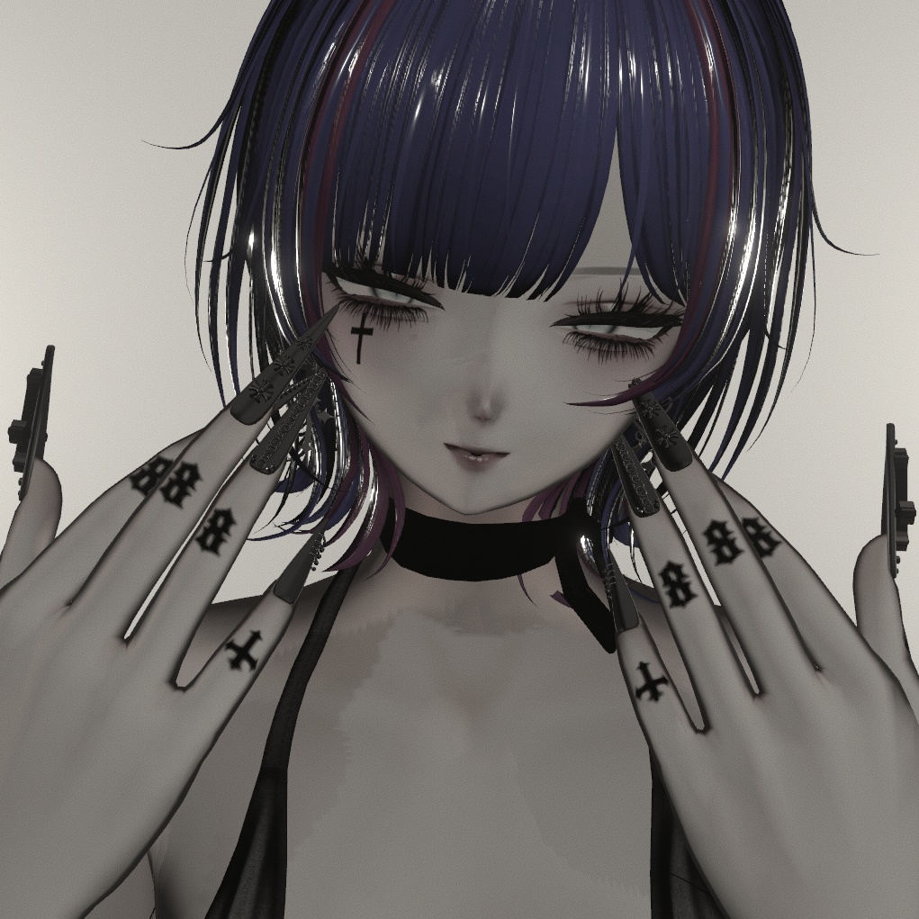 【森羅】888 Finger Tatto【水瀬】