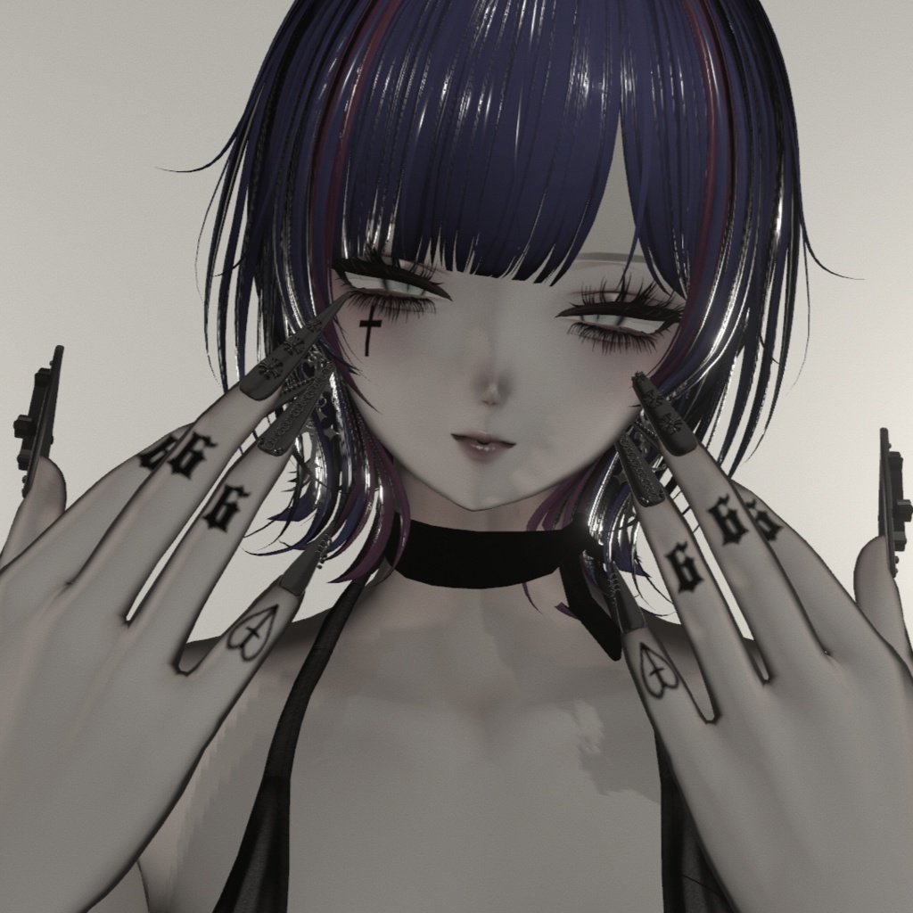 【森羅】999 Finger Tatto【水瀬】