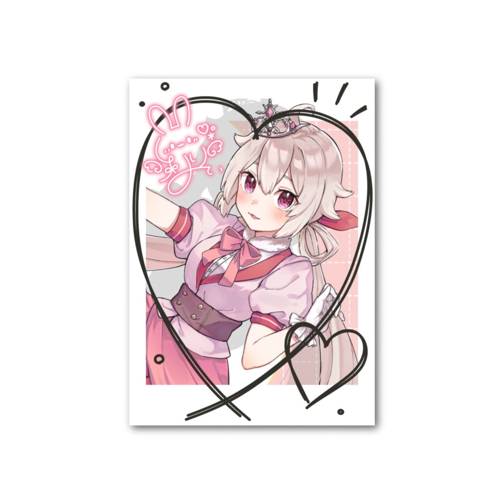 チェキ風カード①