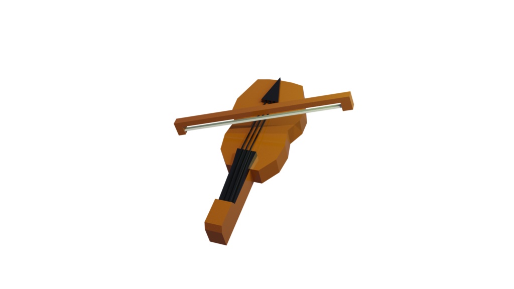 【3Dオブジェクト】ローポリオーケストラ