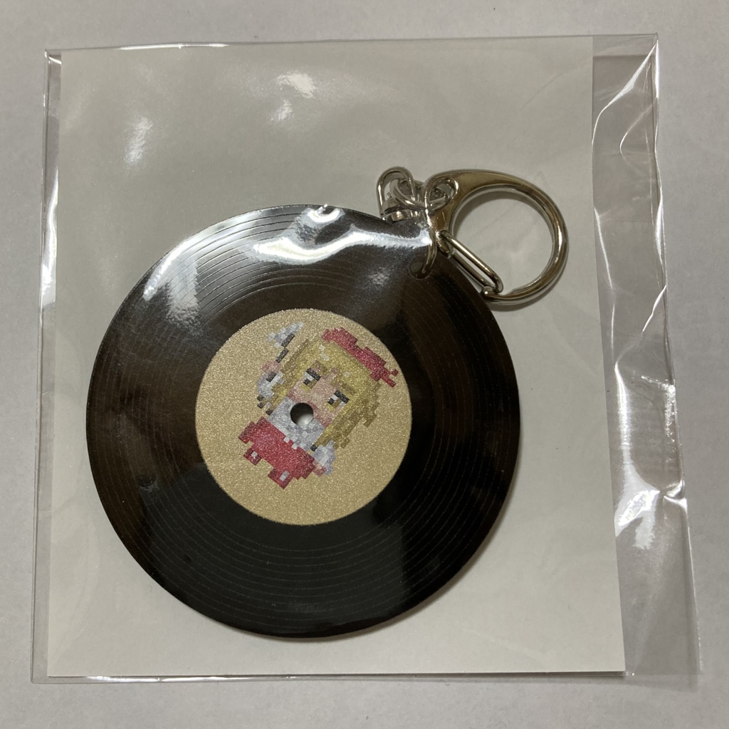 神道国幻想レコード型アクリルキーホルダー