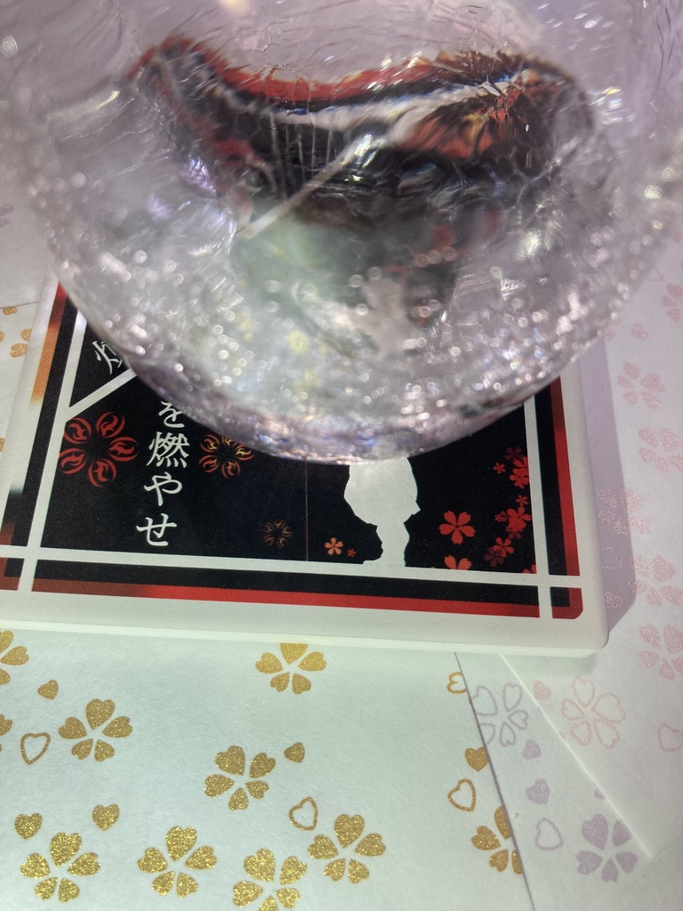 煉獄さんイメージコースター(黒)