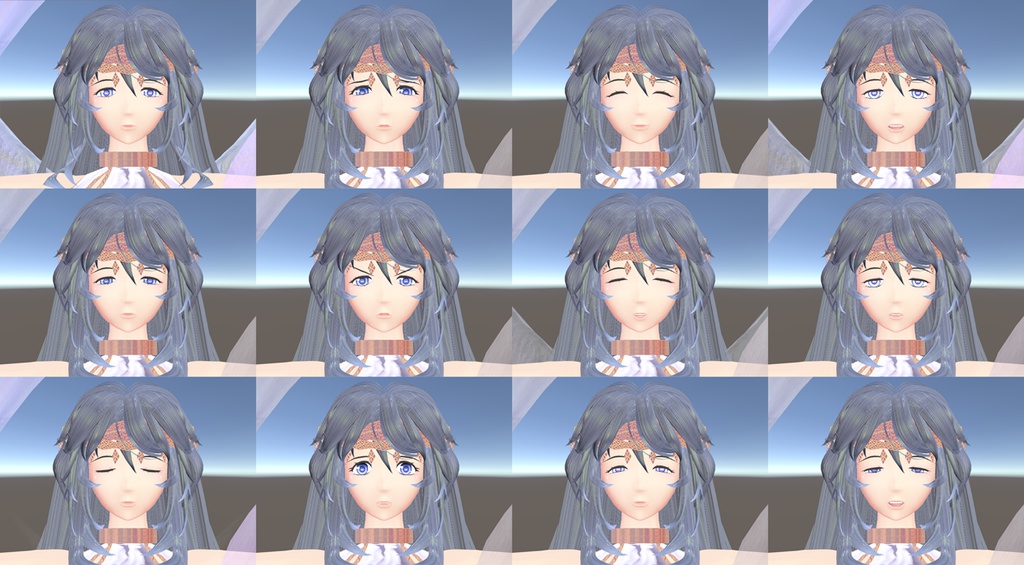 オリジナル3Dモデル『天文の女神ベール』