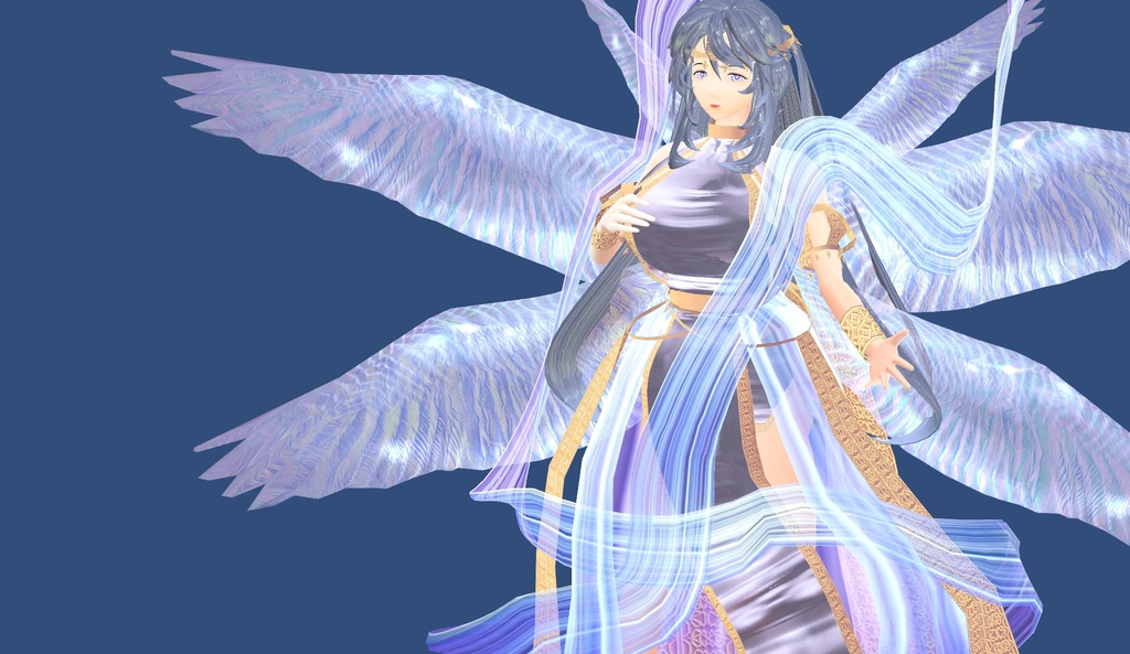 オリジナル3Dモデル『天文の女神ベール』