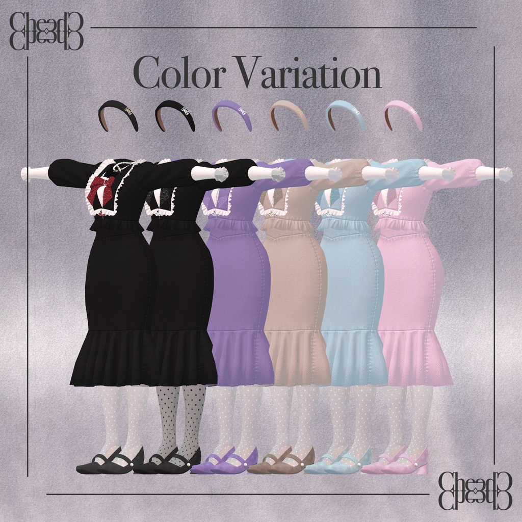 【VRChat】Lady Rosalie 3アバター対応【SALE!!】