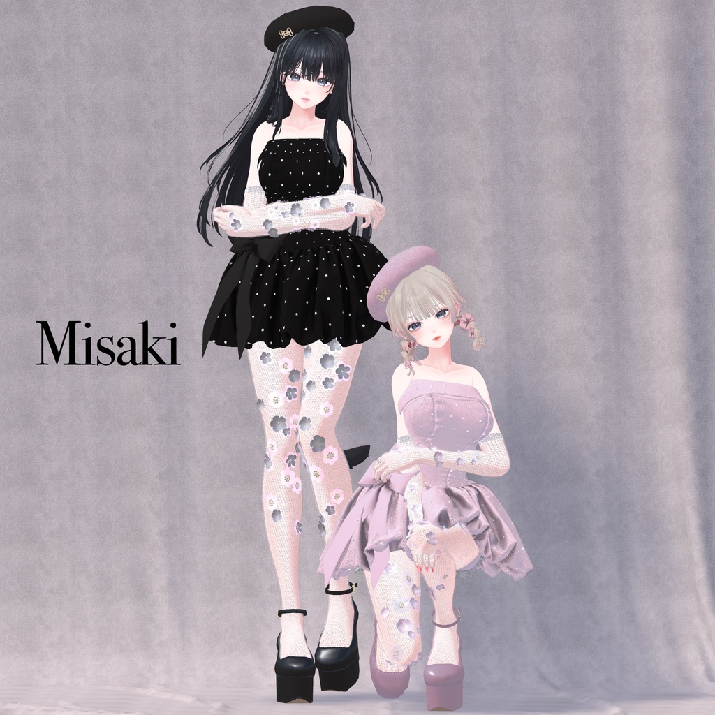 【VRChat】Violette Etoile 3アバター対応