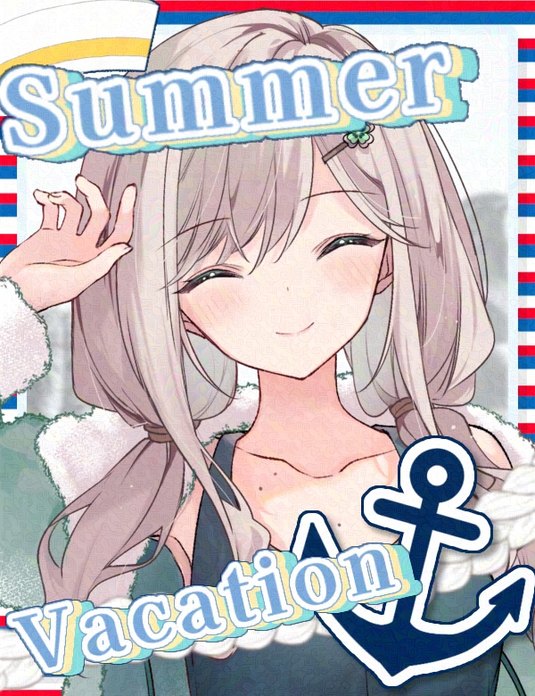 【おはＶ素材】水兵風おはＶ