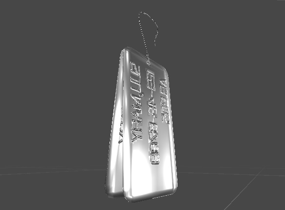 ドッグタグピアス[DogTagPiace]