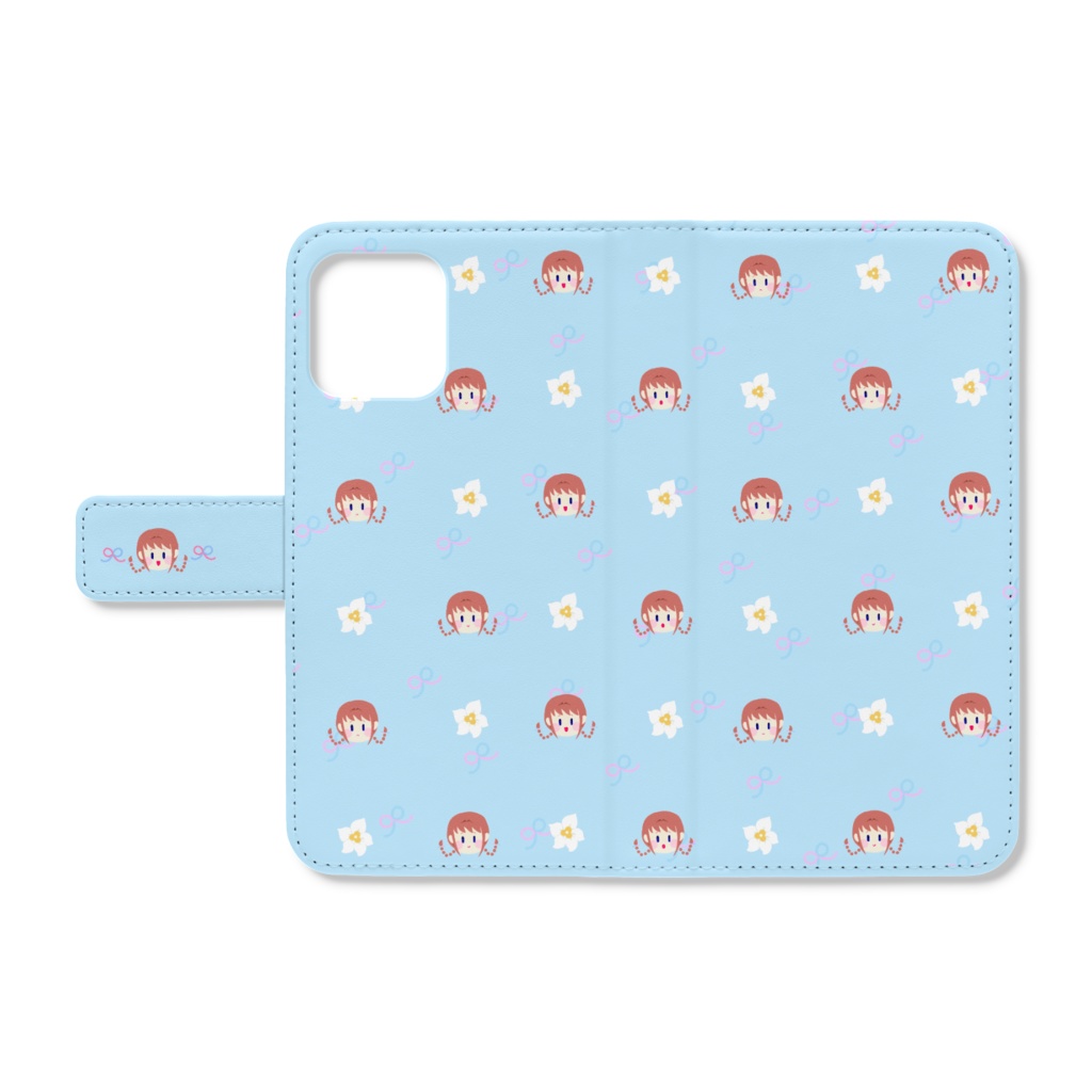 さよりん手帳型iPhoneケース