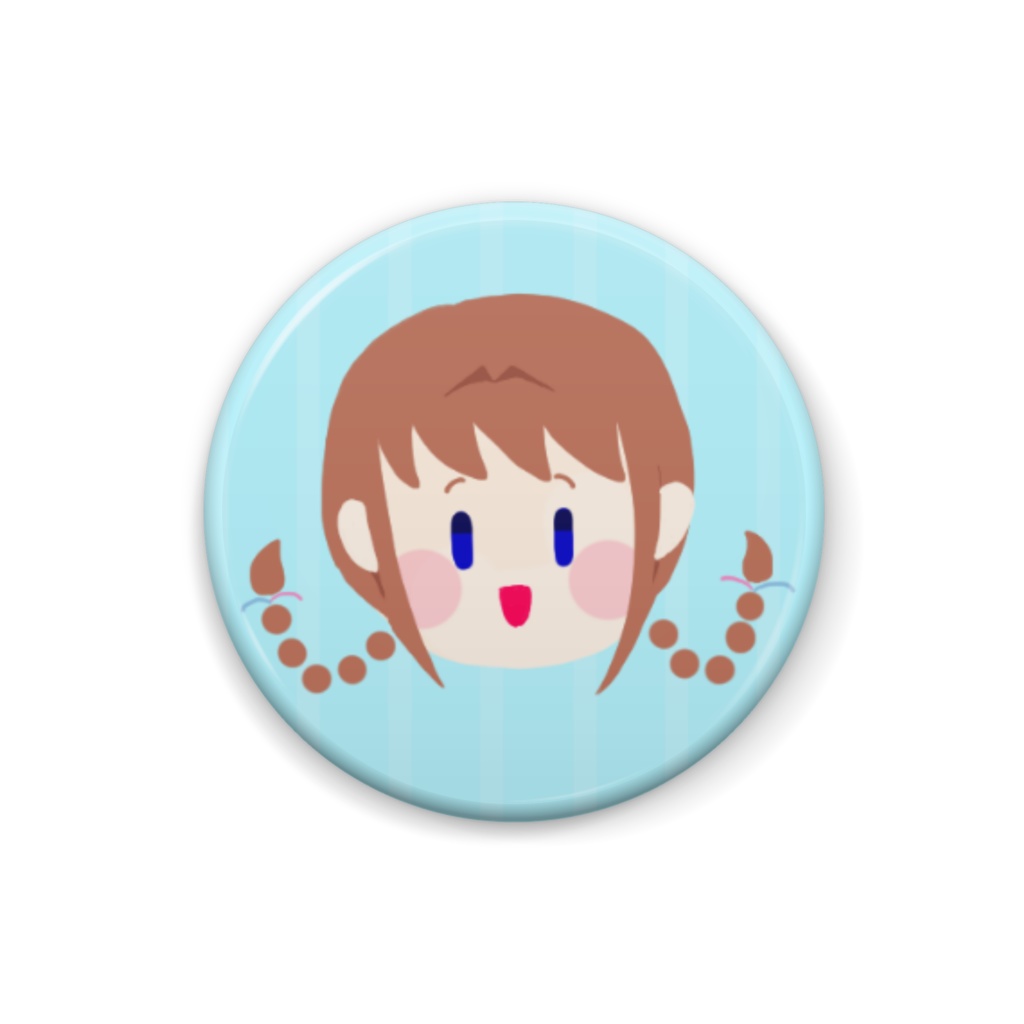 さよのお顔ミニ缶バッジ