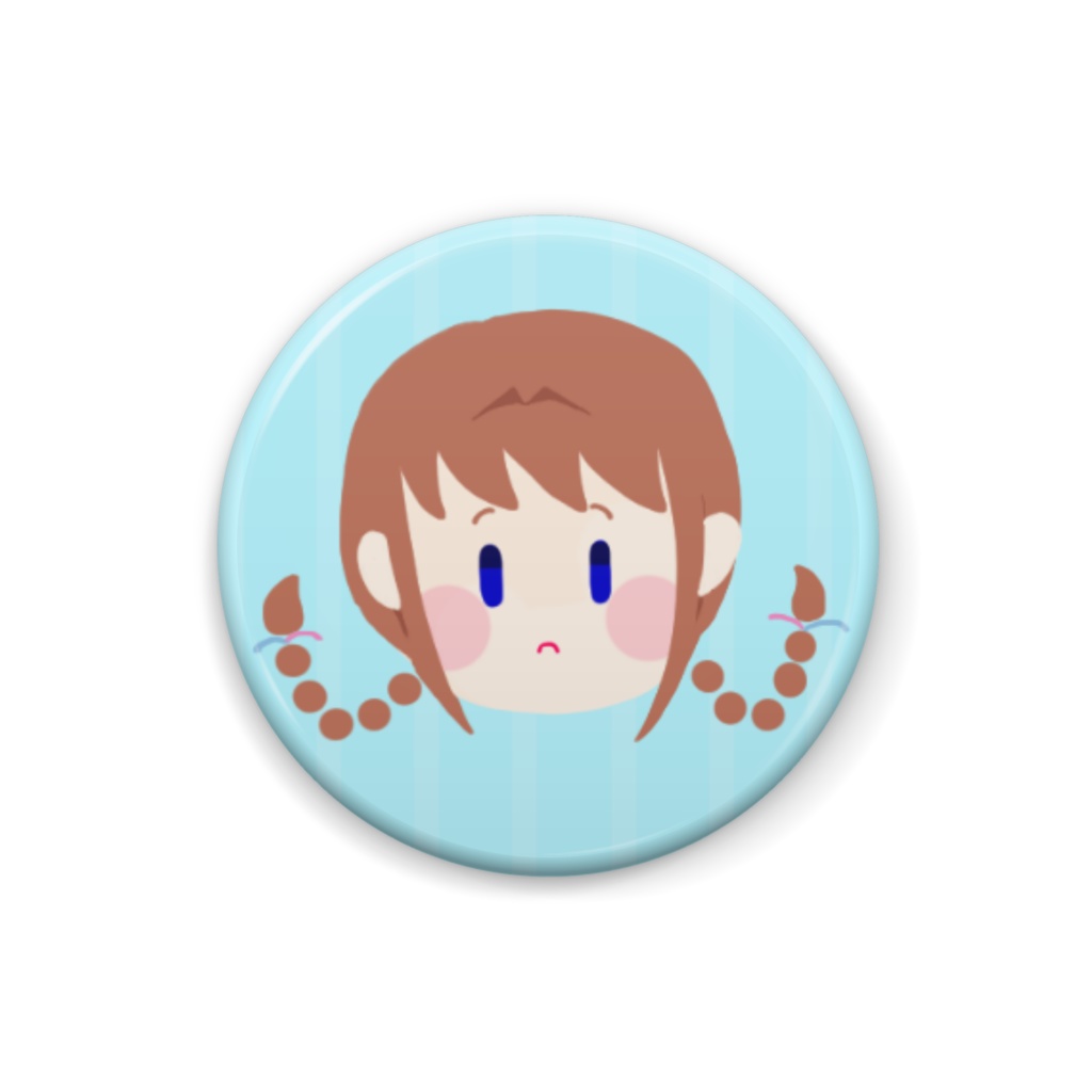 さよのお顔ミニ缶バッジ