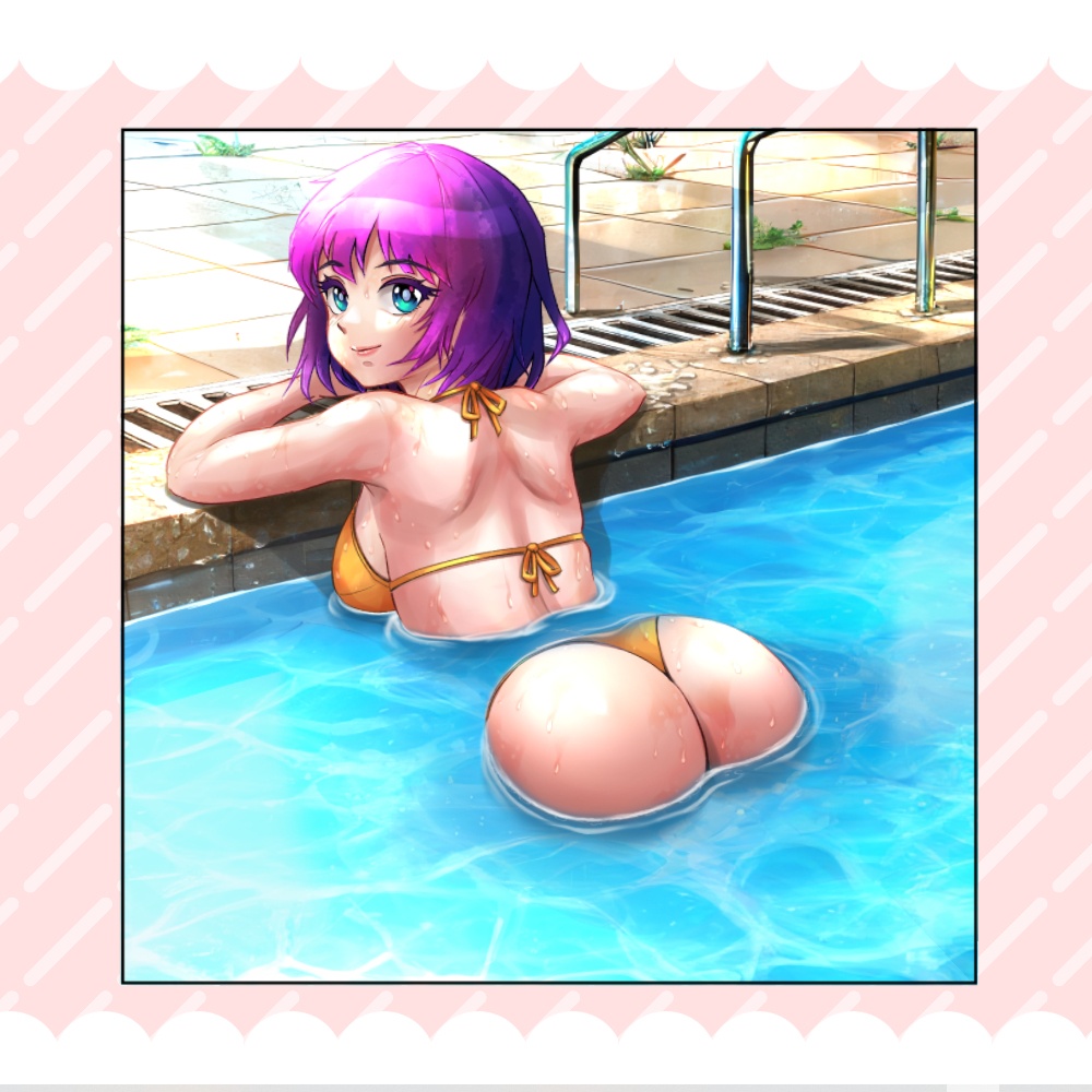 【VTS】Live2dモデル　プールサイドのMAIちゃん