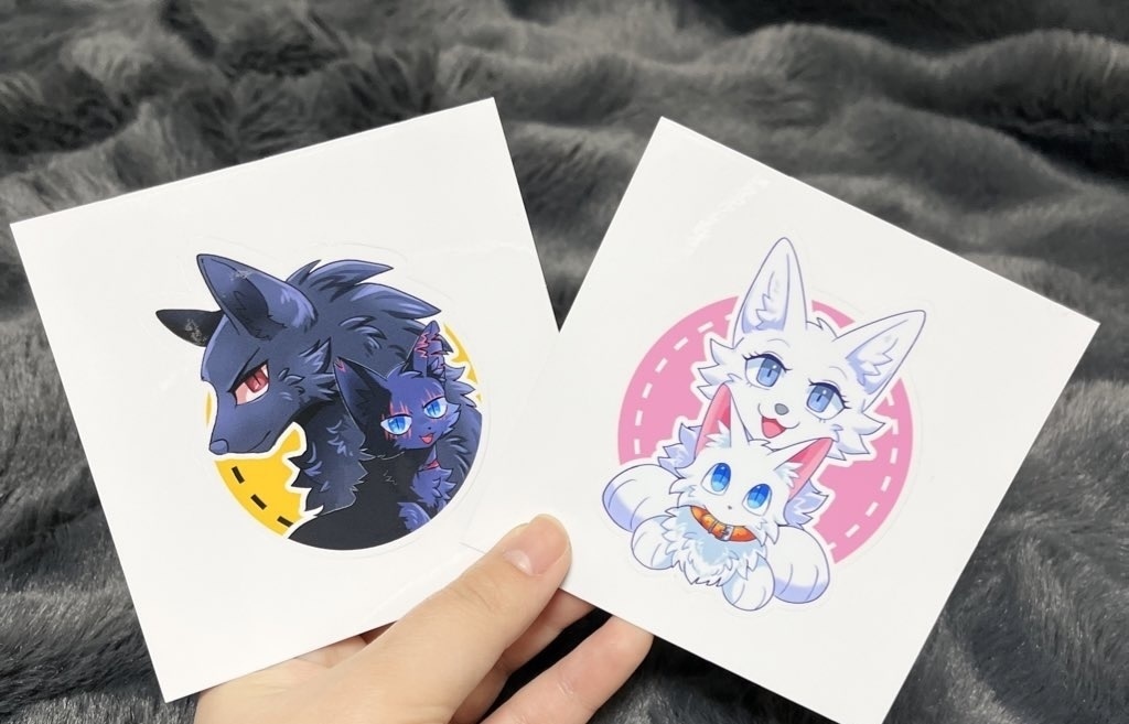 コラボステッカー BLACK