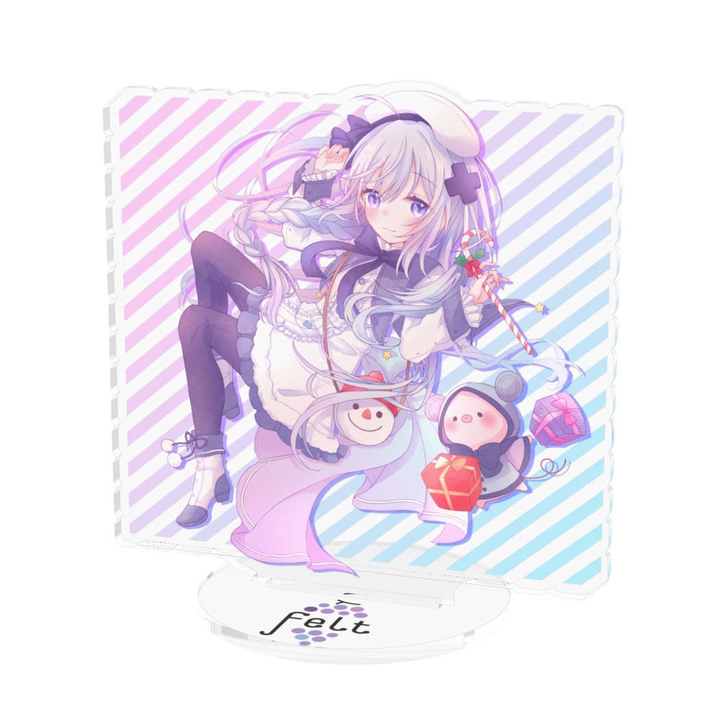 2021クリスマス🎄✨フェルトのアクリルスタンド⛄