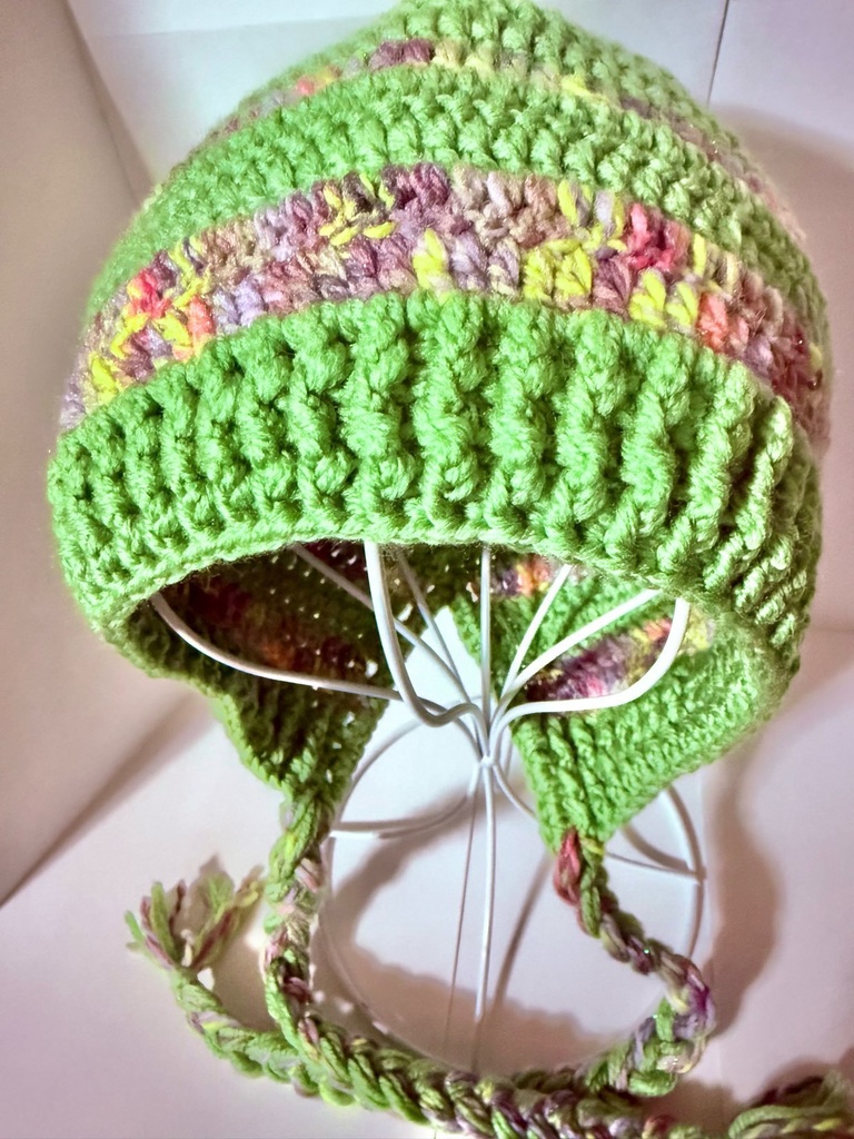 グリーン・ガーデン 耳まで覆うニット帽