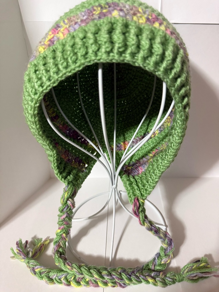 グリーン・ガーデン 耳まで覆うニット帽