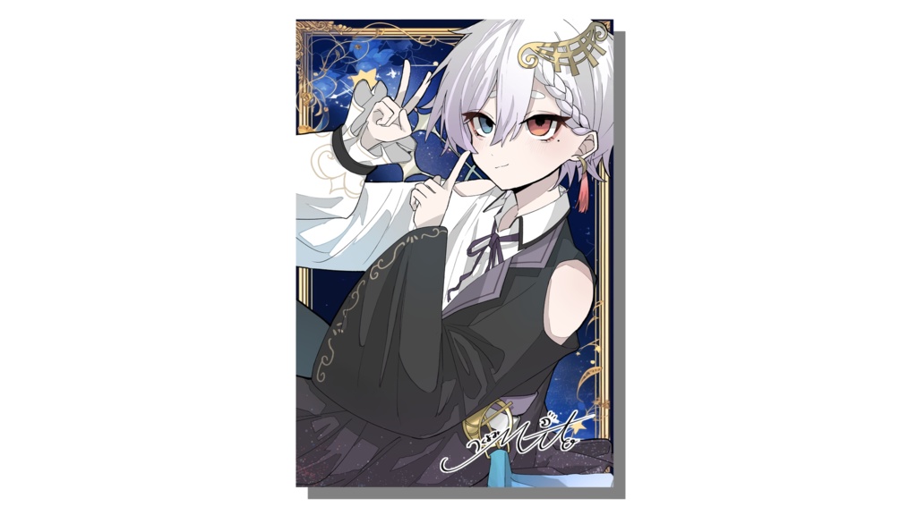 デビュー記念クリアポストカード