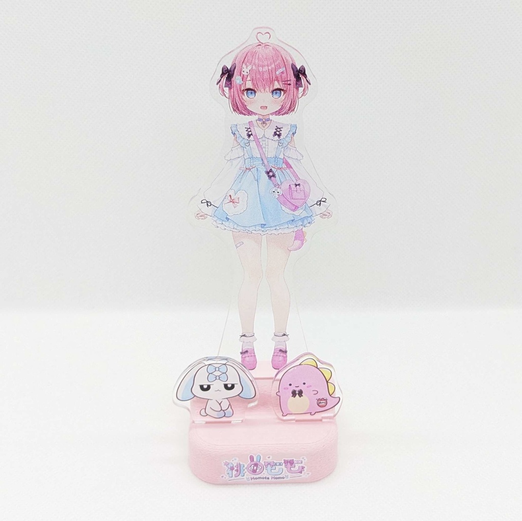 桃田もも新モデル&新衣装記念グッズ 双子ちゃんアクリルスタンド