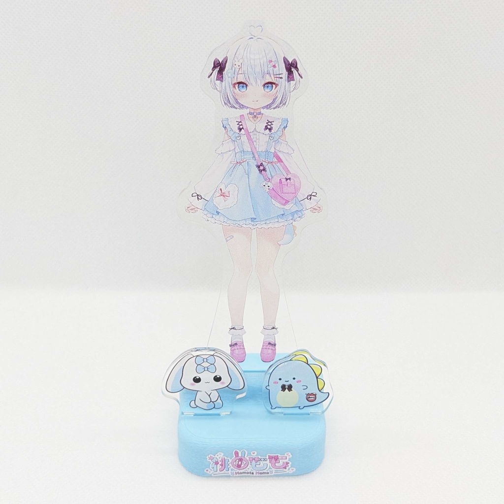 桃田もも新モデル&新衣装記念グッズ 双子ちゃんアクリルスタンド