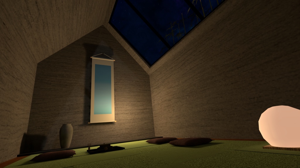【VRChatワールド】ZEN-Room