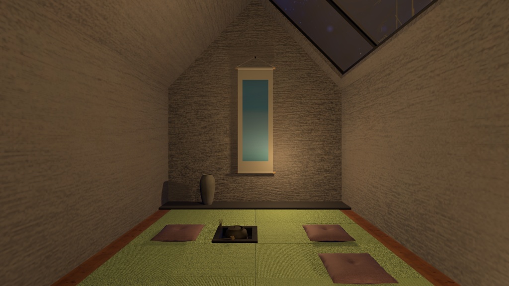 【VRChatワールド】ZEN-Room