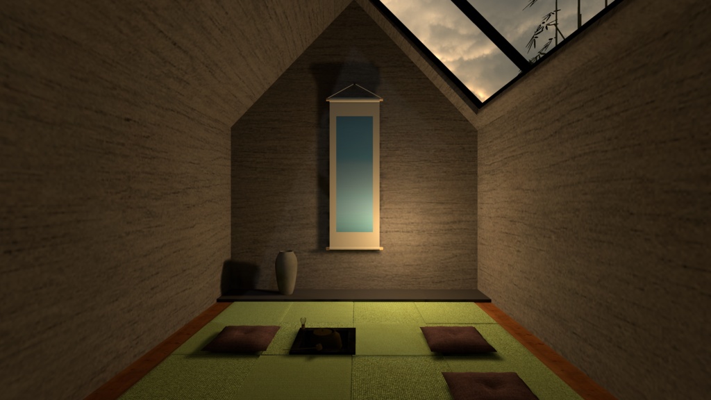 【VRChatワールド】ZEN-Room