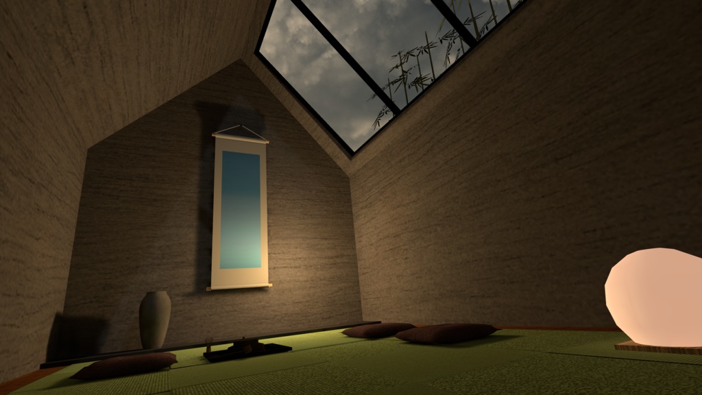 【VRChatワールド】ZEN-Room