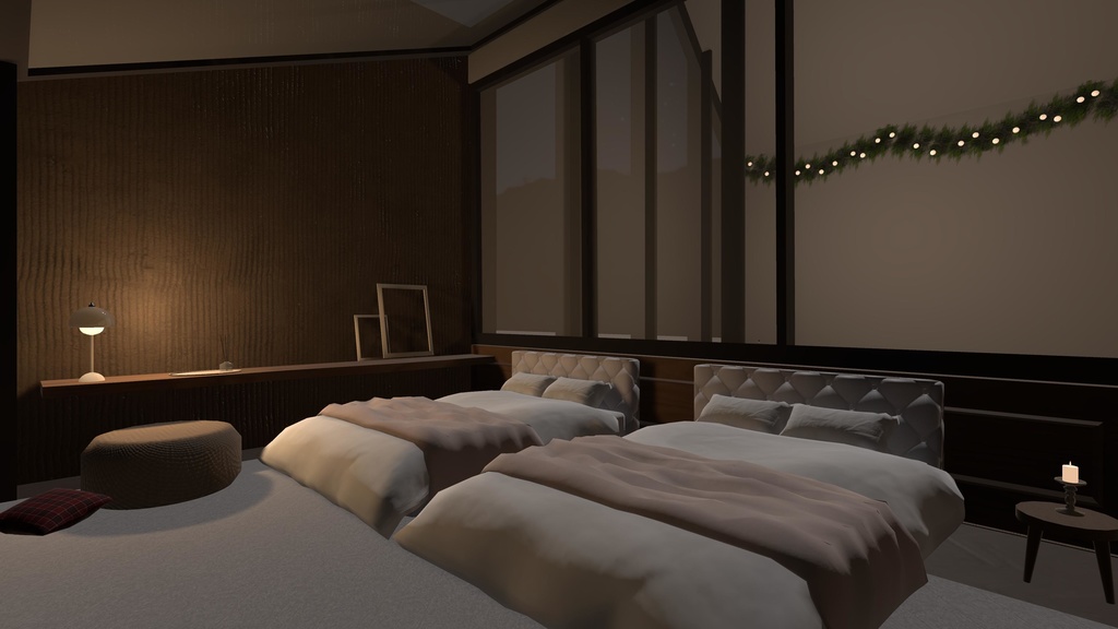 【VRChat】House_02 -Christmas Ver