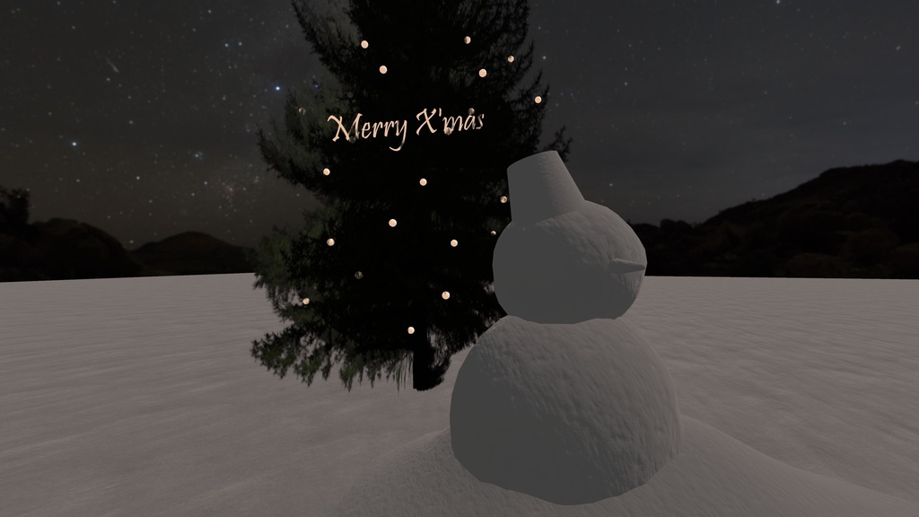 【VRChat】House_02 -Christmas Ver