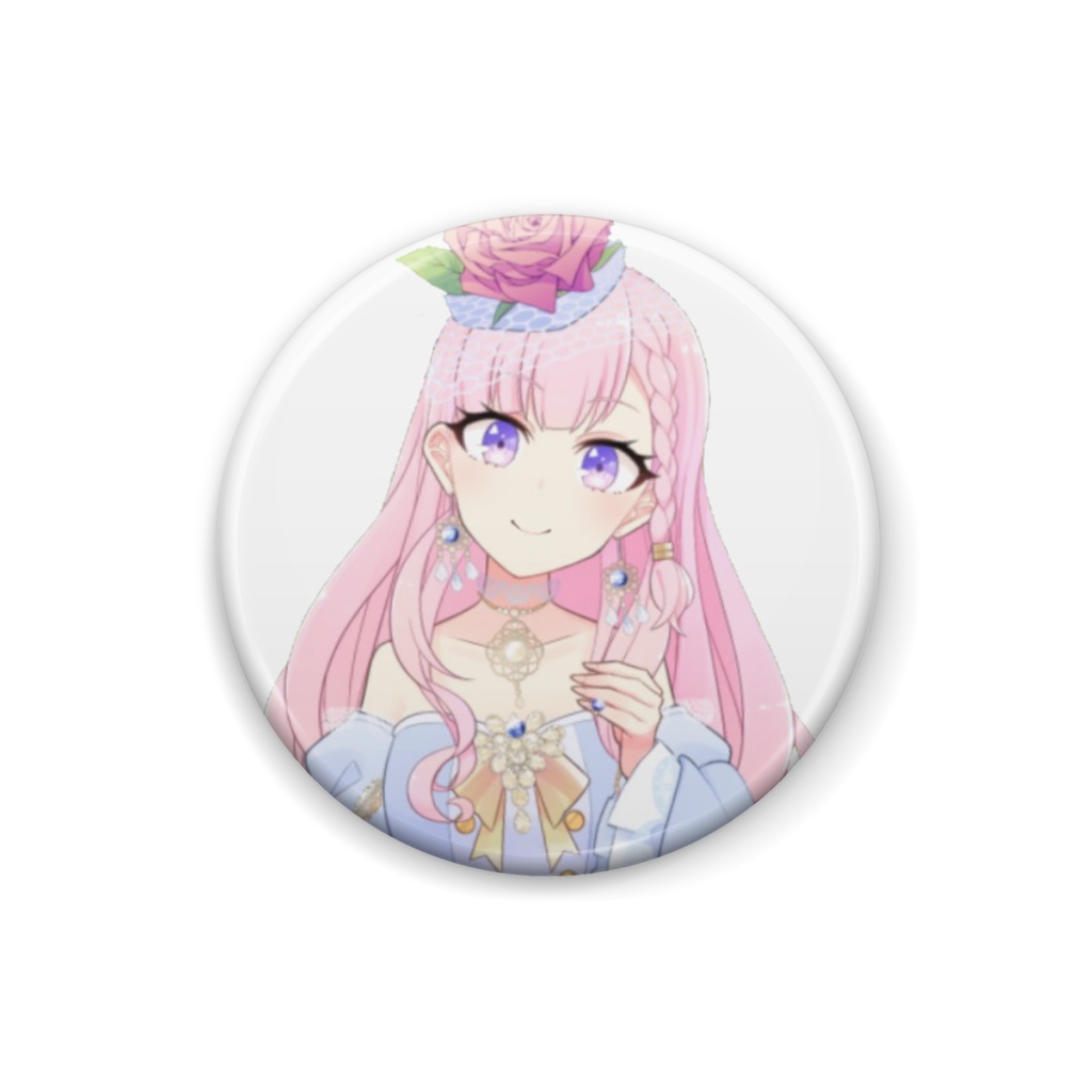 朝月るりか缶バッジ Rurika metal badge