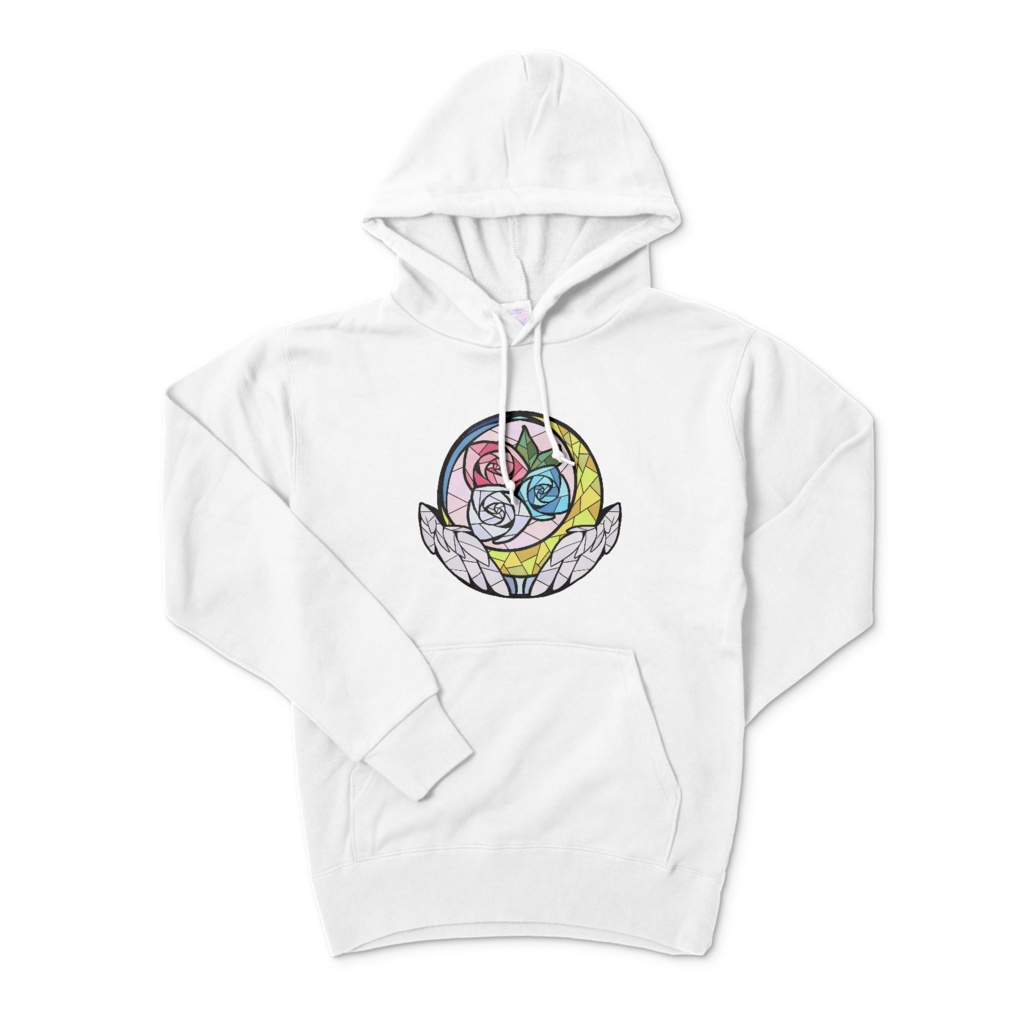 朝月るりか紋章パーカー Rurika emblem hoodie