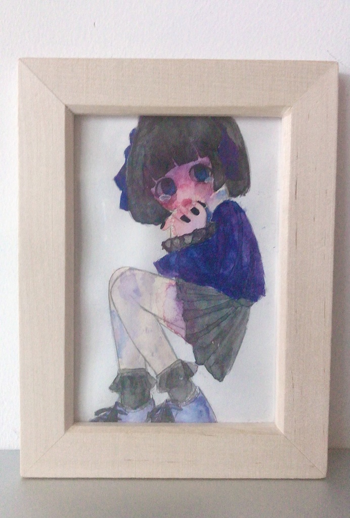 絵画「ごめんなさい」 - 絵画