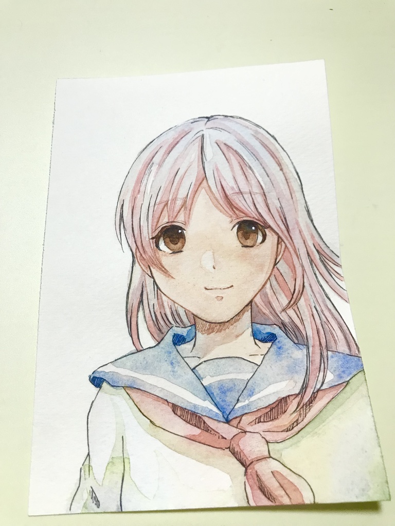原画 女の子イラスト こももの隠れ家 Booth