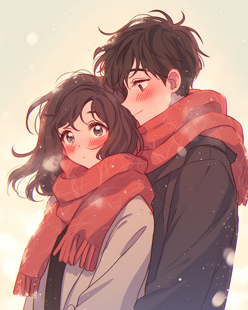 ❄️ Winter Dream & Emotion Series – 10컷 감성 겨울 일러스트セット 冬の夢と感情シリーズ – 10枚の冬イラストセット