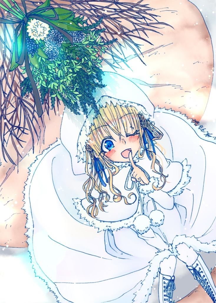 『空の国の物語』ポストカード