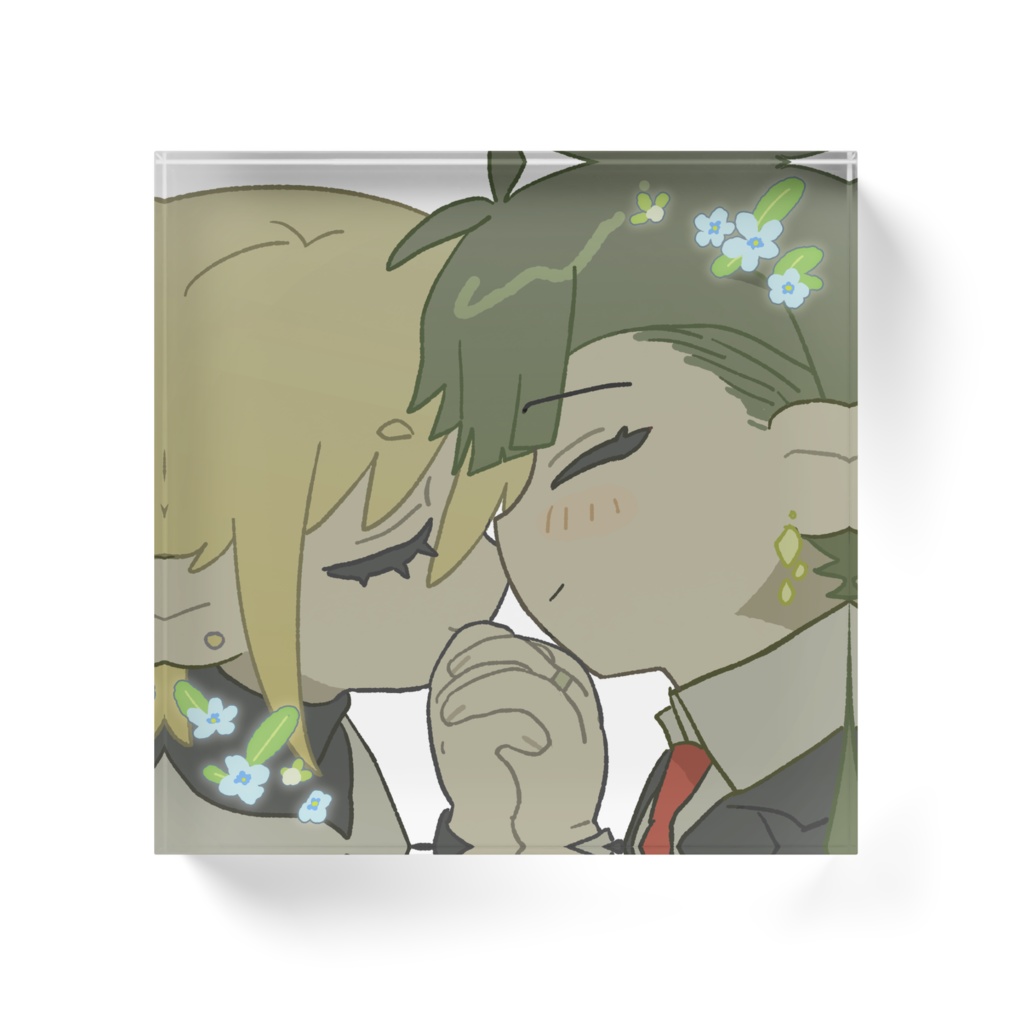 アクリルブロック(100×100)_blessing