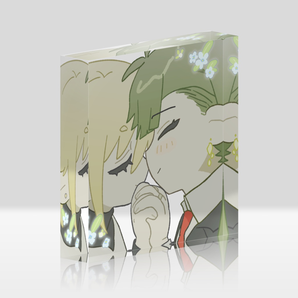アクリルブロック(100×100)_blessing