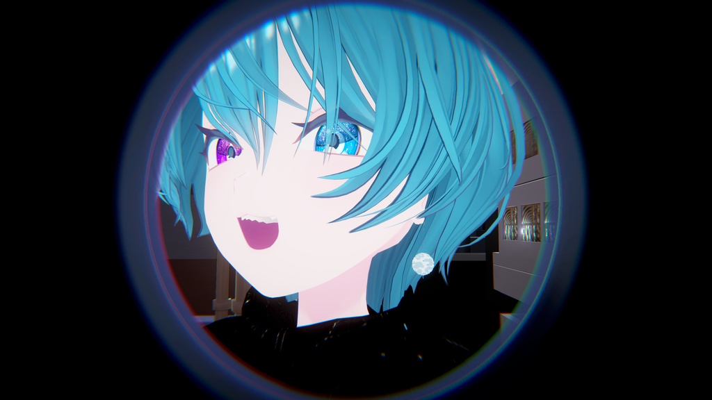 モフモフボールイヤリング