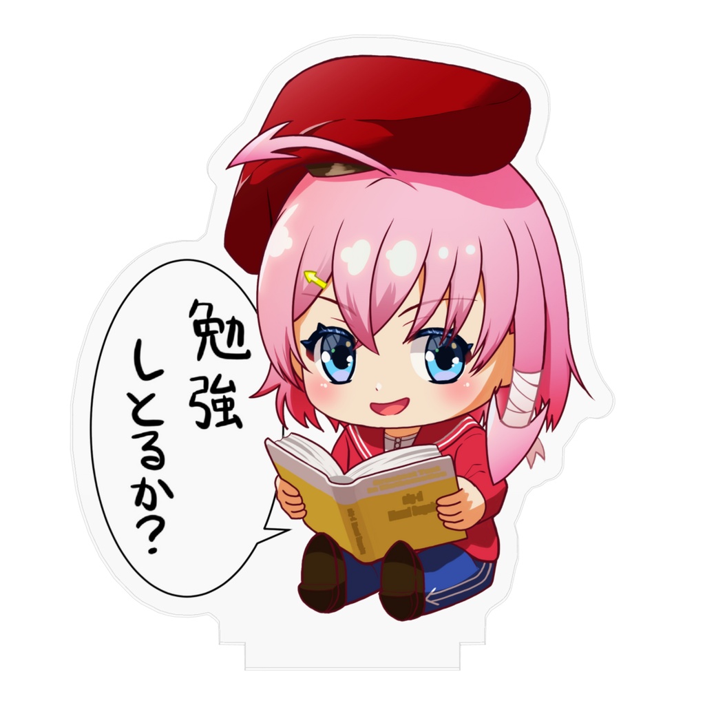 V-alg-dアクリルフィギュア お勉強タイム