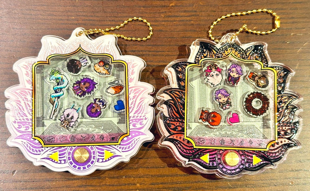 入替えできる!マハバ組育成ゲーム風シャカシャカアクキー