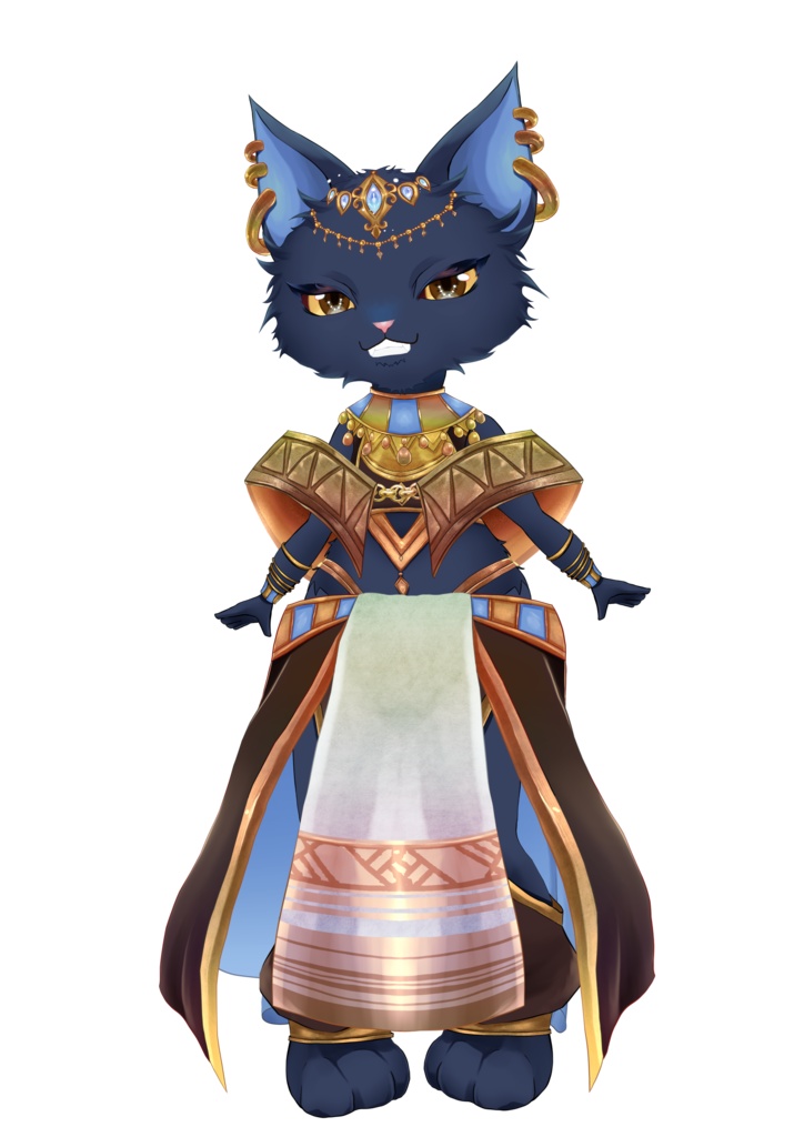 【Live2d汎用モデル】バステト【ケモモデル】