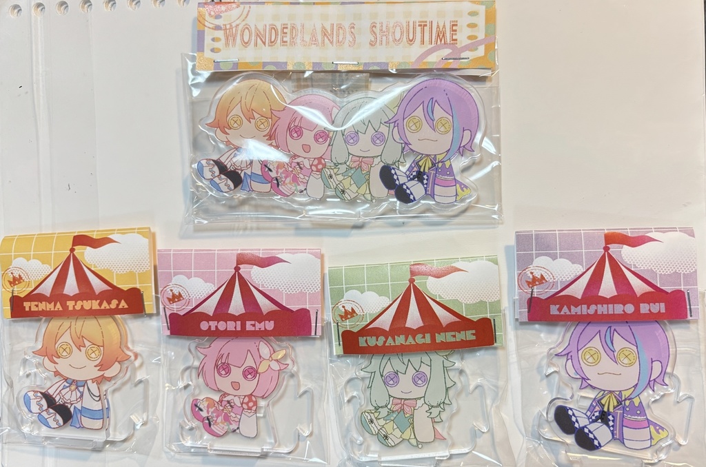 ワンダショぬいぐるみ風アクスタ