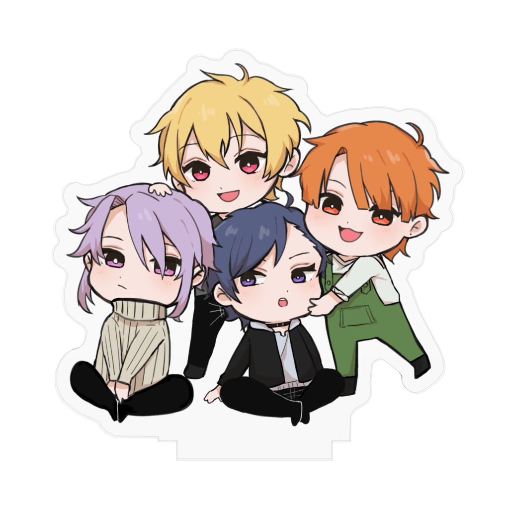 マルチメンアクスタ【台座デザイン付き】