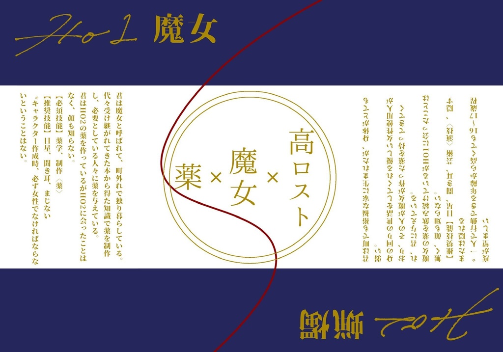 CoC「魔女と薬と」