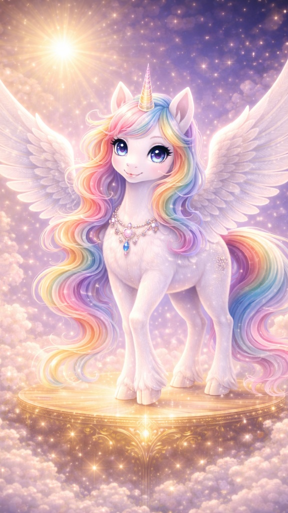 【魔法のユニコーン壁紙セット|セレナ・ステラ・アモリア・レガリア】 ― Cloud9 Unicorn Collection ―