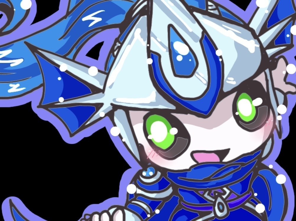 ［グッズ］シール　フロウ