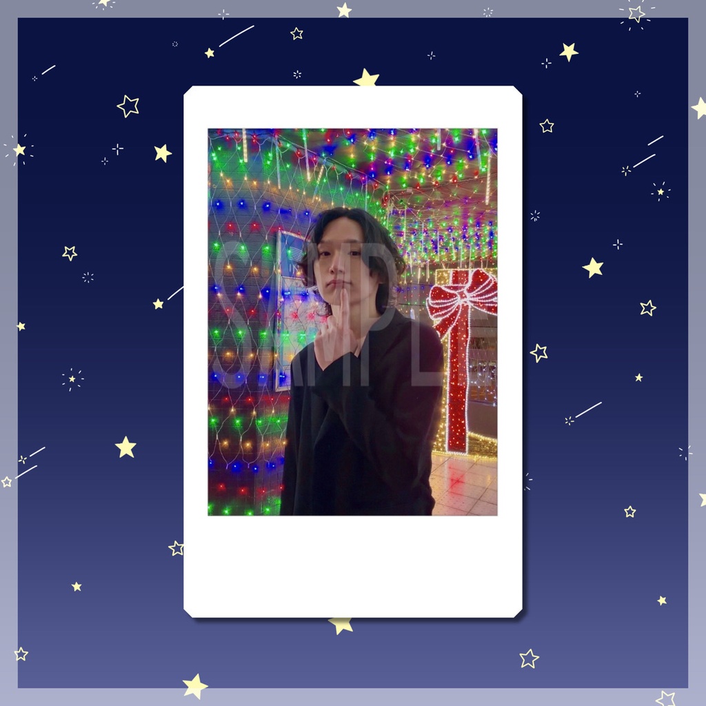 ほし音チェキ③カラフルあごver.